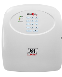 Detalhes do produto Central De Alarme  Convencional  Brisa-8 Plus Sinal - JFL Alarmes