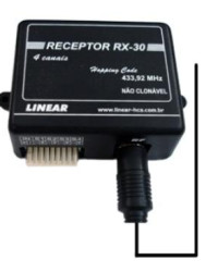 Detalhes do produto RECEPTOR RESIDENCIAL RX-30 - LINEAR - HCS