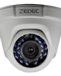 Detalhes do produto CÂMERA ZEDEC HD DOME IR -  ZEDEC 