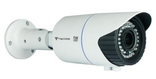 CÂMERA BULLET VARIFOCAL IR 40M - FLEX HD - CCB-10V - TECVOZ