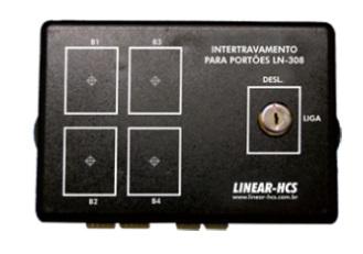 INTERTRAVAMENTO PARA PORTÕES LN-308 - LINEAR - HCS