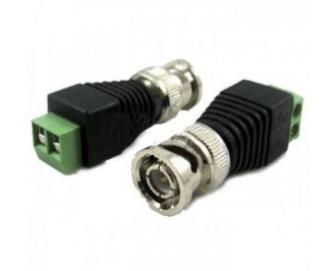 CONECTOR BNC ZEDEC - MACHO COM BORNE PARAFUSO - ZEDEC