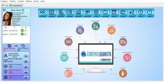 SOFTWARE PARA COMPUTADOR - CONTROL GUARITA 