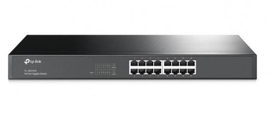 SWITCH GIGABIT DE 16 PORTAS - TL-SG1016 - TP LINK